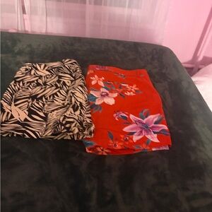 Two pairs of short in sz 16.